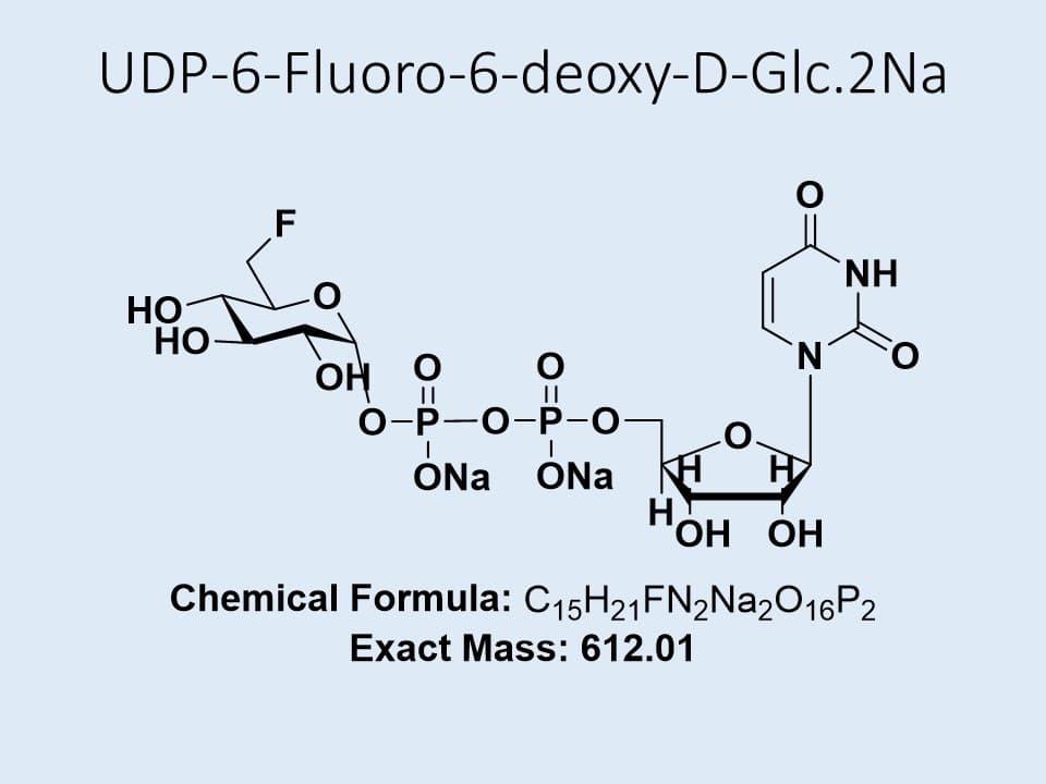 UDP-6-Fluoro-6-deoxy-D-Glc.2Na