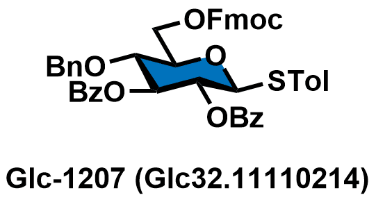 4-Methylphenyl 2,3-di-O-benzoyl-4-O-benzyl-6-O-(9-fluorenylmethoxycarbonyl)-1-thio-β-D-glucopyranoside