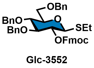 Ethyl 3,4,6-tri-O-benzyl-2-O-(9-fluorenylmethoxycarbonyl)-1-thio-beta-D-glucopyranoside