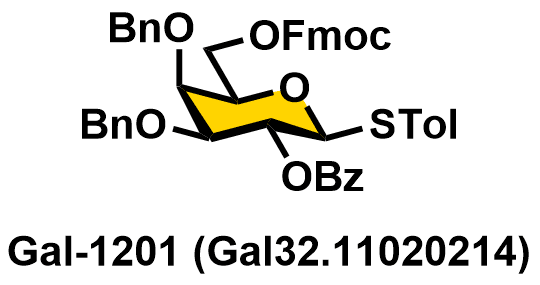 4-Methylphenyl 2-O-benzoyl-3,4-di-O-benzyl-6-O-(9-fluorenylmethoxycarbonyl)-1-thio-β-D-galactopyranoside