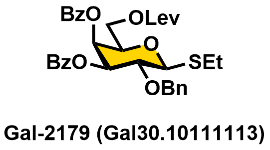 Ethyl 3,4-di-O-benzoyl-2-O-benzyl-6-O-levulinoyl-1-thio-β-D-galactopyranoside