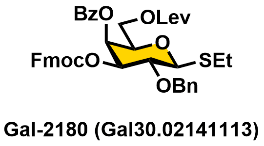 Ethyl 4-O-benzoyl-2-O-benzyl-3-O-(9-fluorenylmethoxycarbonyl)-6-O-levulinoyl-1-thio-β-D-galactopyranoside