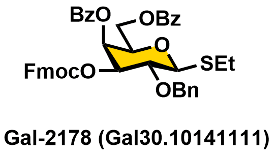Ethyl 2-O-Benzyl-3-O-(9-fluorenylmethoxycarbonyl)-4,6-di-O-benzoyl-1-thio-β-D-galactopyranoside
