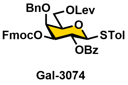 4-Methylphenyl 2-O-benzoyl-3-O-(9-fluorenylmethoxycarbonyl)-4-O-Benzyl-6-O-levulinoyl-1-thio-β-D-galactopyranoside