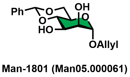 Allyl 4,6-O-benzylidene-1-α-D-mannopyranoside