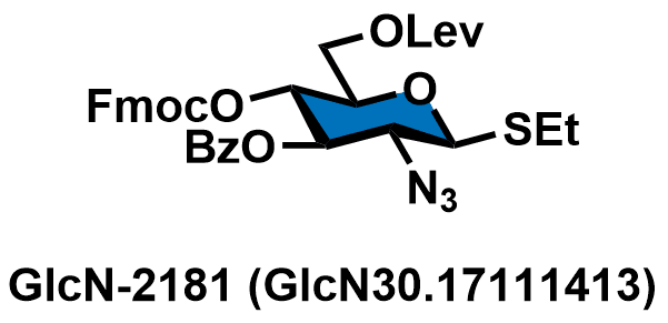 Ethyl 2-azido-3-O-benzoyl-2-deoxy-4-O-(9-fluorenylmethoxycarbonyl)-6-O-levulinoyl-1-thio-β-D-glucopyranoside