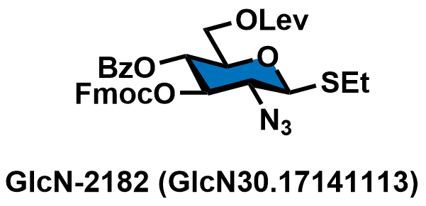 Ethyl 2-azido-4-O-benzoyl-2-deoxy-3-O-(9-fluorenylmethoxycarbonyl)-6-O-levulinoyl-1-thio-β-D-glucopyranoside