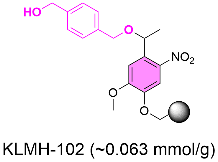Polystyrene-linked-4-(1-((4-(hydroxymethyl)benzyl)oxy)ethyl)-2-methoxy-5-nitrophenol