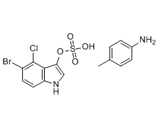 5-Bromo-4-chloro-3-indoxylsulfatep-toluidinesalt,X-Sulfatep-toluidinesalt