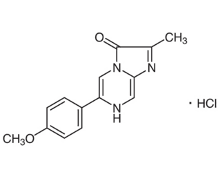 MCLA,2-Methyl-6-(4-methoxyphenyl)-3,7-dihydroimidazo(1,2-a)pyrazin-3-onehydrochloride