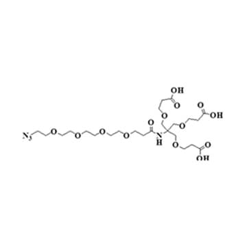 Azide-PEG4-Amido-tri-(carboxyethoxymethyl)-methane