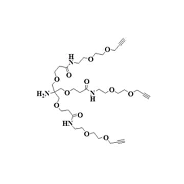 Amino-Tri-(Propargyl-PEG2-ethoxymethyl)-methaneTFASalt