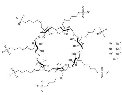 b-Cyclodextrin sulfobutyl ether sodium salt , Sodium sulphobutylether-b-cyclodextrin; SBECD; SBE4-b-CyD