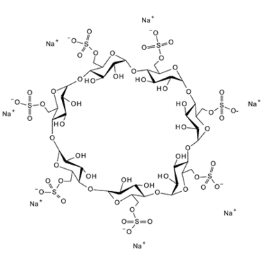 b-Cyclodextrin hydrogen sulfate, sodium salt