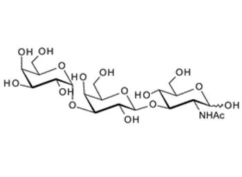 Gala1-3Galb1-3GlcNAc ; Blood Group B type I linear trisaccharide