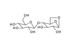 1, 6-Anhydro-b-D-cellobiose ; Cellobiosan; 4-O-(b-D-Glucopyranosyl)-1, 6-anhydro-D-glucopyranose,