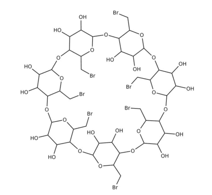 Heptakis-(6-bromo-6-deoxy)-b-cyclodextrin ; 6-Bromo-6-deoxy-b-cyclodextrin,
