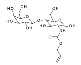 N-Allyloxycarbonyl-b-lactosamine,