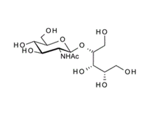4-Adgr 4-O-(2-Acetamido-2-deoxy-b-D-glucopyranosyl)ribitol