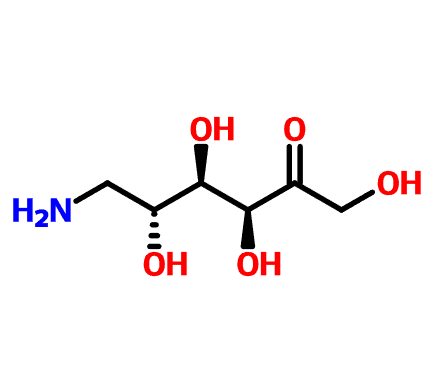 6-Amino-6-deoxy-D-fructose, CAS:676346-39-7