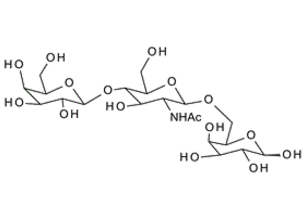 Gal-b-1, 6-GalNAc ; 2-Acetamido-2-deoxy-6-O-(b-D-galactopyranosyl)-D-galactopyranose