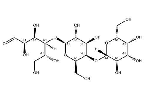 1, 4-b-Galactotriose , b-D-Galactopyranosyl-(1-4)-b-D-galactopyranosyl-(1-4)-D-galactose