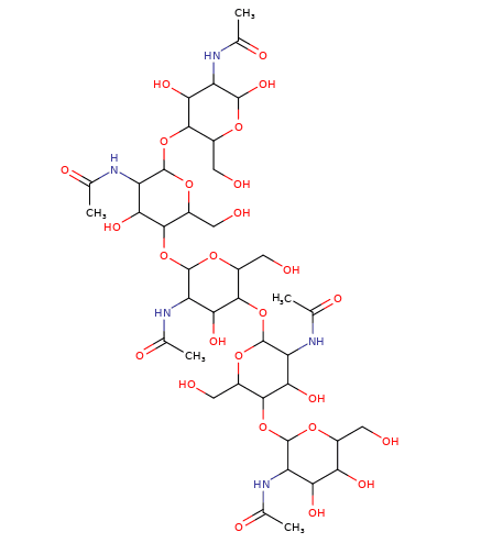 N', N'', N''', N''''-Pentaacetyl chitopentaose