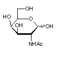 2-Acetamido-2-deoxy-D-galactopyranose, N-Acetyl-D-galactosamine, CAS:1811-31-0