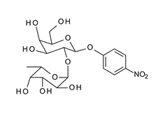 4-Nitrophenyl-2-O-(alpha-L-fucopyranosyl)-beta-D-galactopyranoside