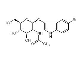 N-((2S,3R,4R,5S,6R)-2-((5-Bromo-1H-indol-3-yl)oxy)-4,5-dihydroxy-6-(hydroxymethyl)tetrahydro-2H-pyran-3-yl)acetamide