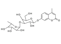 4-Methylumbelliferyl3-O-(alpha-L-fucopyranosyl)-beta-D-galactopyranoside