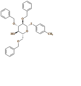 ?-D-Glucopyranoside, 4-methylphenyl 2,3,6-tris-O-(phenylmethyl)-1-thio-