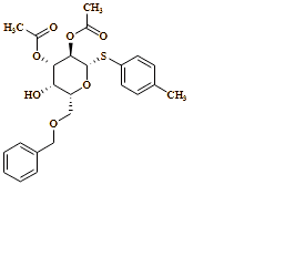 ?-D-Galactopyranoside, 4-methylphenyl 6-O-(phenylmethyl)-1-thio-, 2,3-diacetate