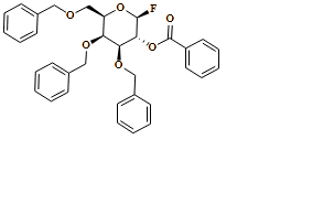 ?-D-Galactopyranosyl fluoride, 3,4,6-tris-O-(phenylmethyl)-, benzoate