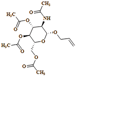 ?-D-Glucopyranoside, 2-propen-1-yl 2-(acetylamino)-2-deoxy-, 3,4,6-triacetate