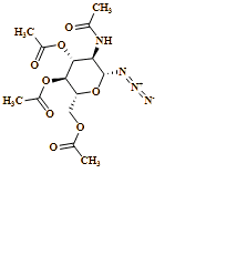 ?-D-Glucopyranosyl azide, 2-(acetylamino)-2-deoxy-, 3,4,6-triacetate