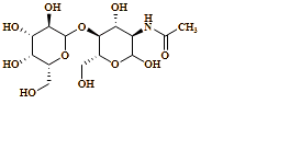 D-Glucose, 2-(acetylamino)-2-deoxy-4-O-?-D-galactopyranosyl-