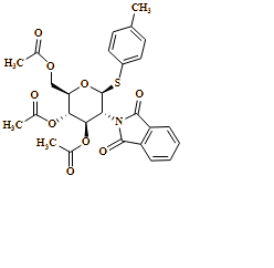 4 MethylPhenyl-3,4,6-tri-O-acetyl-2-deoxy-2-phthalimido-b-D-thioglucopyranoside