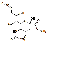 Neuraminic acid, N-acetyl-9-azido-9-deoxy-, methyl ester