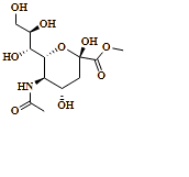 (2S,4S,5R,6R)-Methyl 5-acetamido-2,4-dihydroxy-6-((1R,2R)-1,2,3-trihydroxypropyl)tetrahydro-2H-pyran-2-carboxylate