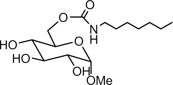 Methyl 6-O-(-n-heptylcarbamoyl)--a-D-glucopyranoside (HECAMEG)