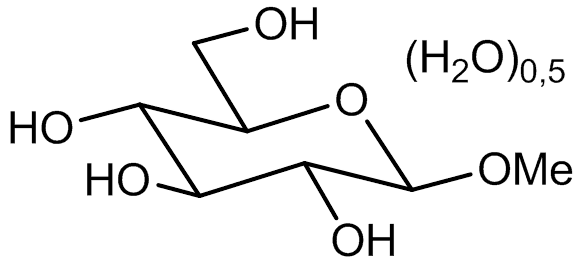 Methyl a-D-glucopyranoside hemihydrate