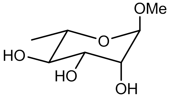 Methyl 6-deoxy-a-L-mannopyranoside (Methyl a-L-rhamnopyranoside)