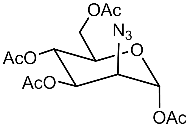 2-Azido-2-deoxy-1,3,4,6-tetra-O-acetyl-a-D-mannopyranose