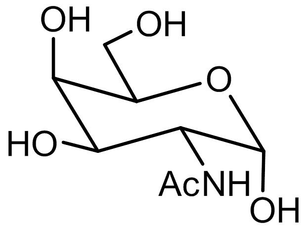 N-Acetyl-D-glucosamine
(2-Acetamido-2-deoxy-D-glucose, GlcNAc)
