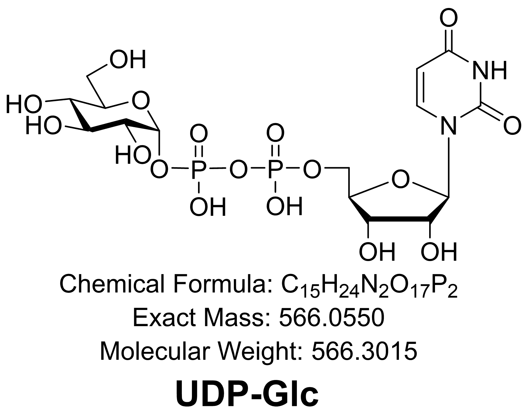 UDP-Glcose (28053-08-9, 133-89-1, Uridine Diphosphate Glucose)