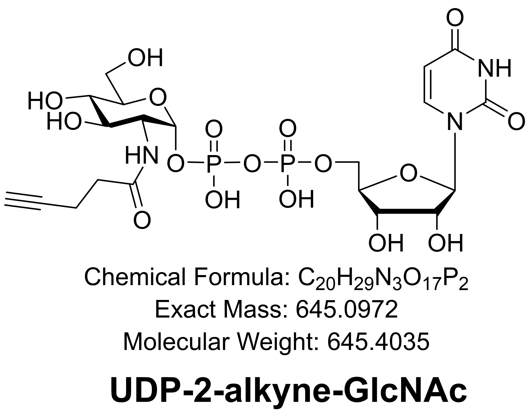 UDP -2-alkyne-GlcNAc