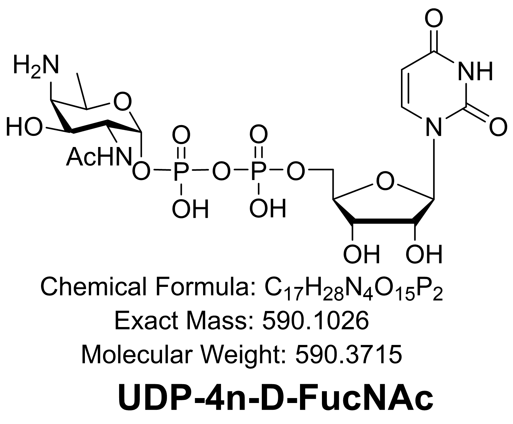 UDP-4n-D-FucNAc