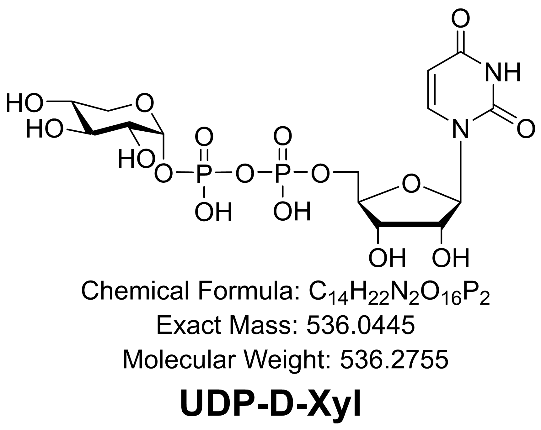 UDP-D-Xylose (UDP-D-Xyl, 108320-87-2)