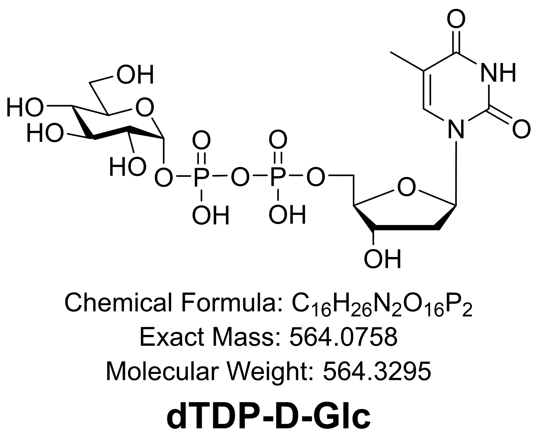 dTDP-D-Glc